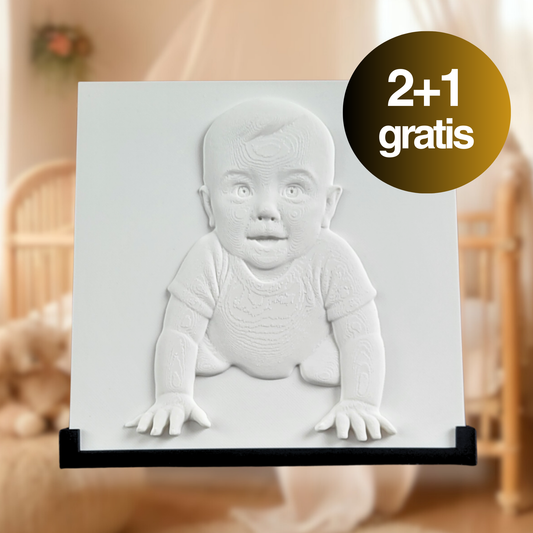 3D-kunstwerk op standaard