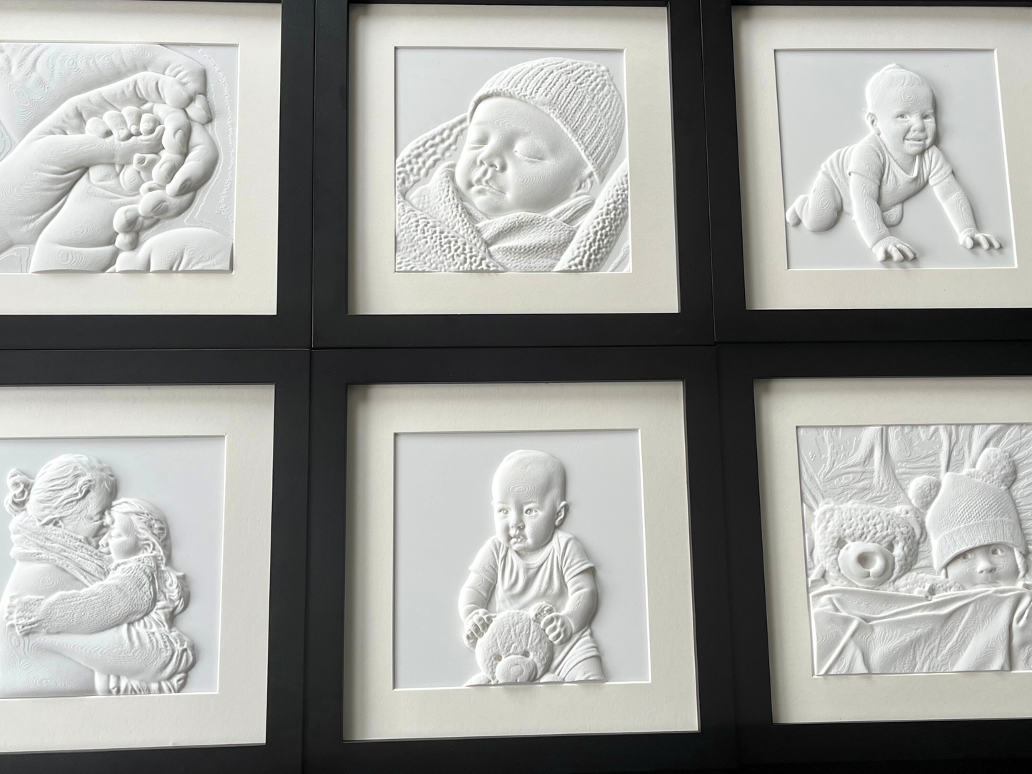 3D-kunstwerk in luxe lijst