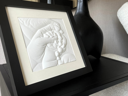 3D-kunstwerk in luxe lijst