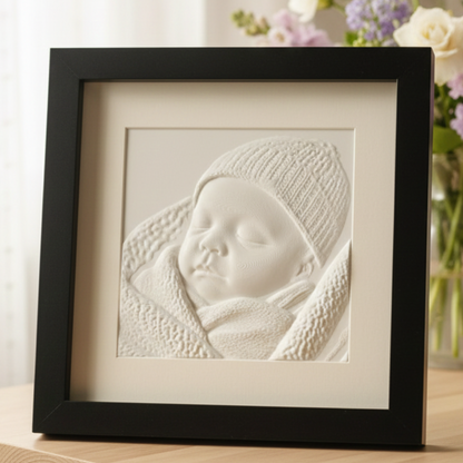 3D-kunstwerk in luxe lijst