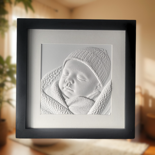 3D-kunstwerk in luxe lijst