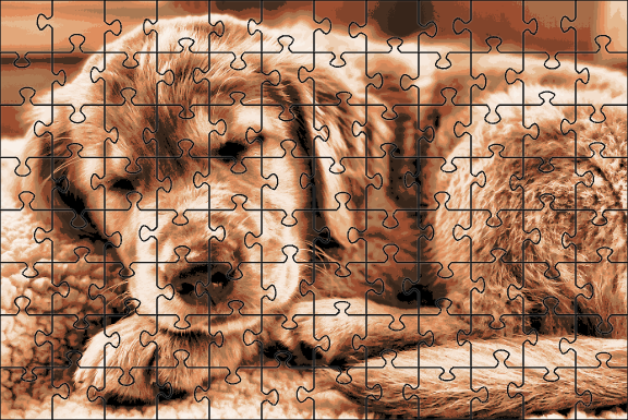 Fotoreliëfpuzzel