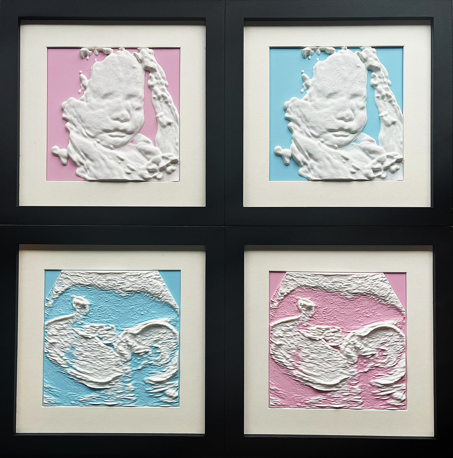 3D-kunstwerk (2D/3D-echo)