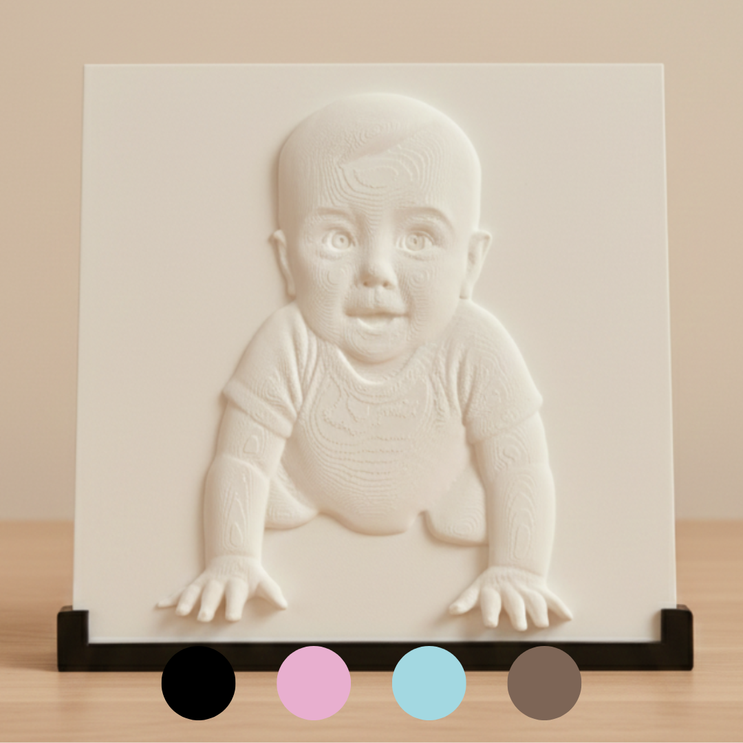 3D-kunstwerk op standaard