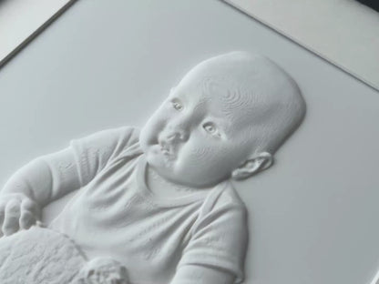 3D-kunstwerk in luxe lijst